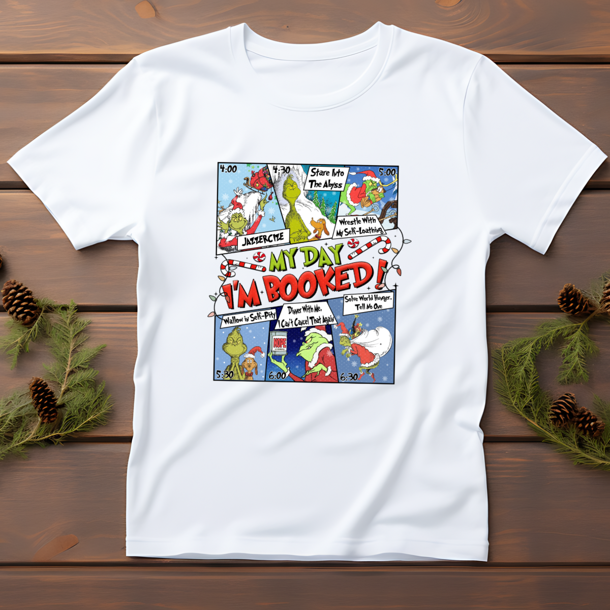 Grinch T-Shirt -My Day Booked