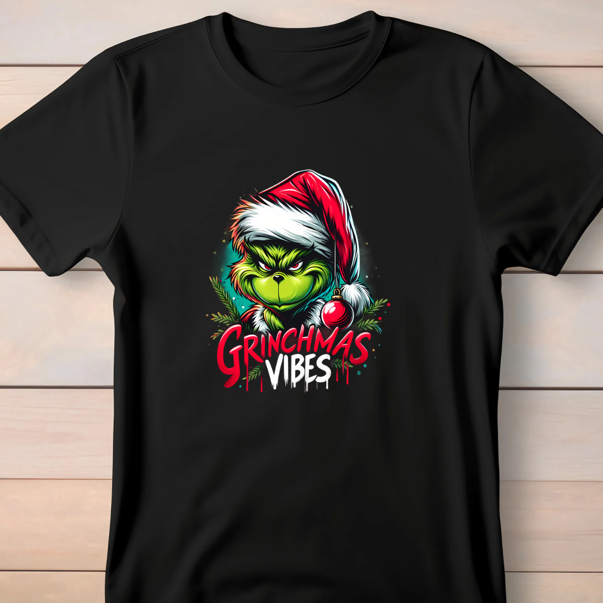 Grinch T-Shirt - Grinchmas vibes