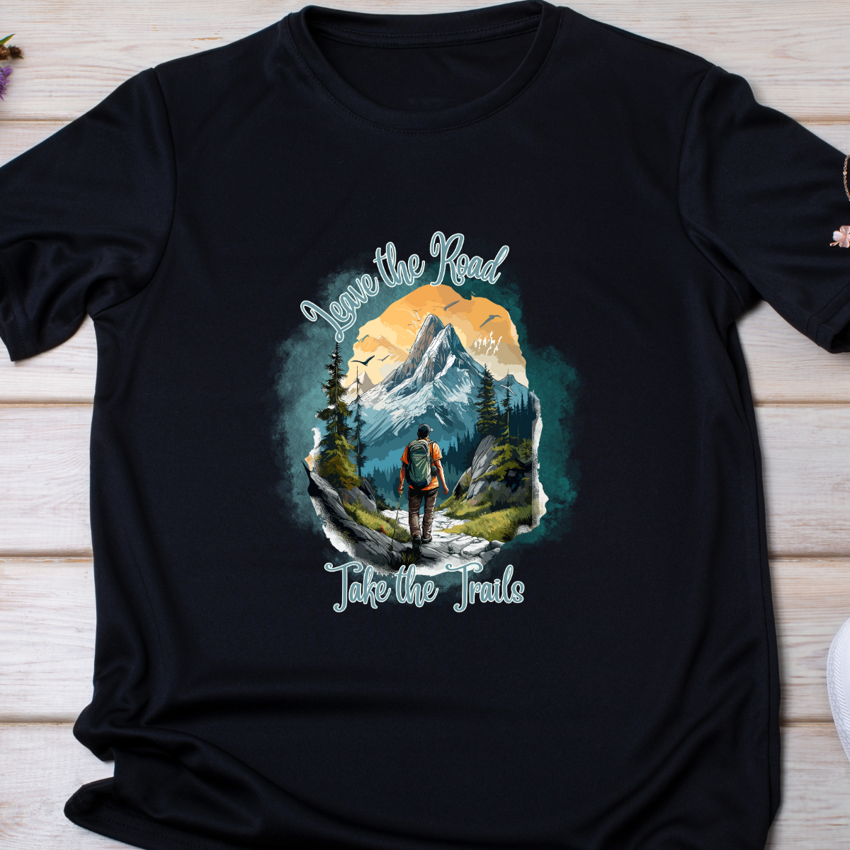 Leave the road take the trails